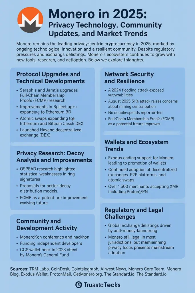 infographic-683x1024 Monero in 2025: Privacy Technology, Community Updates, and Market Trends